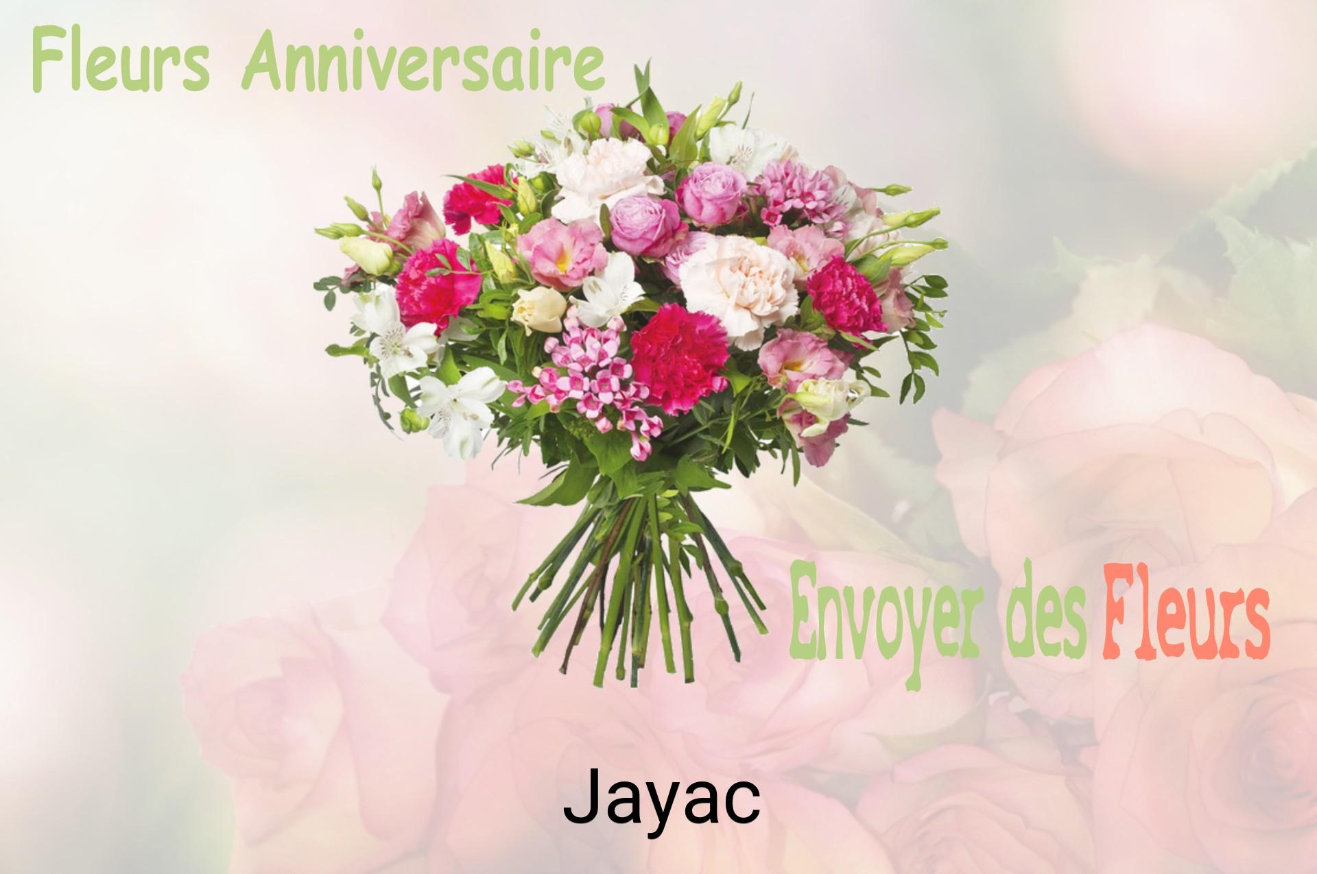 Bouquet de fleurs d’anniversaire livré à Jayac